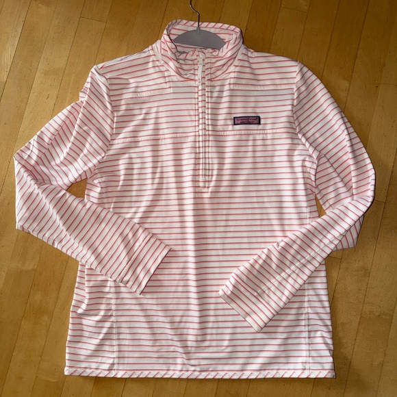Vineyard Vines The Shep shirt Red/white, M, CB2584 - Picture 2 of 3